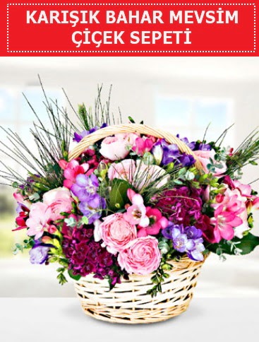 Karışık mevsim bahar çiçekleri  Manisa çiçek servisi , çiçekçi adresleri 