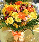  Manisa çiçek mağazası , çiçekçi adresleri  karma büyük ve gösterisli mevsim demeti 